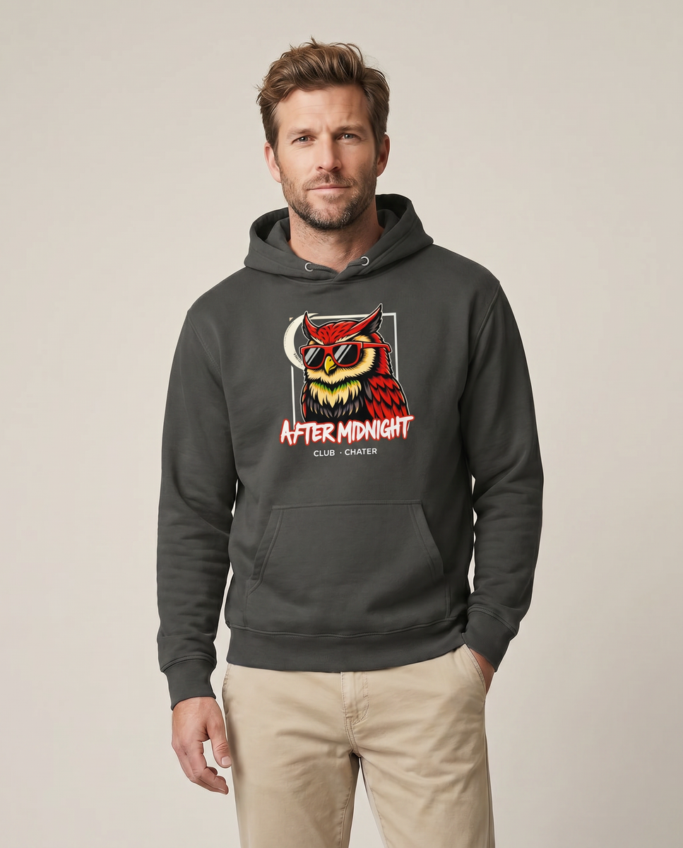 Aftermidnight Hoodie - Vintage Black - Pose 2