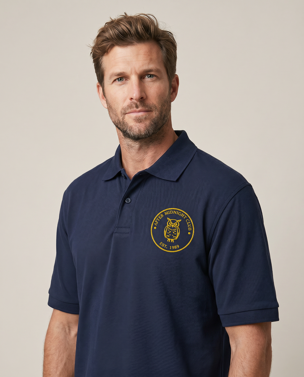 Aftermidnight Polo - Navy - Pose 1