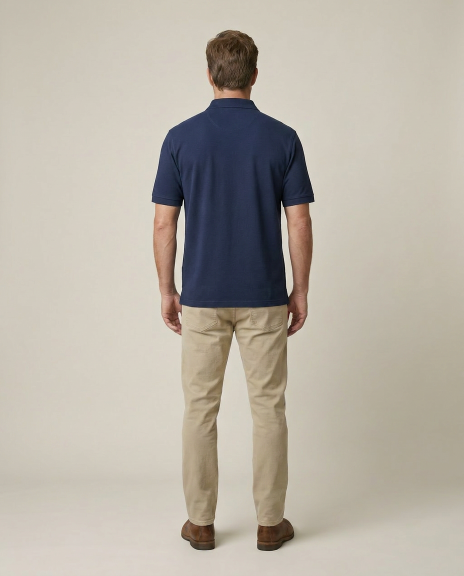 Aftermidnight Polo - Navy - Pose 3
