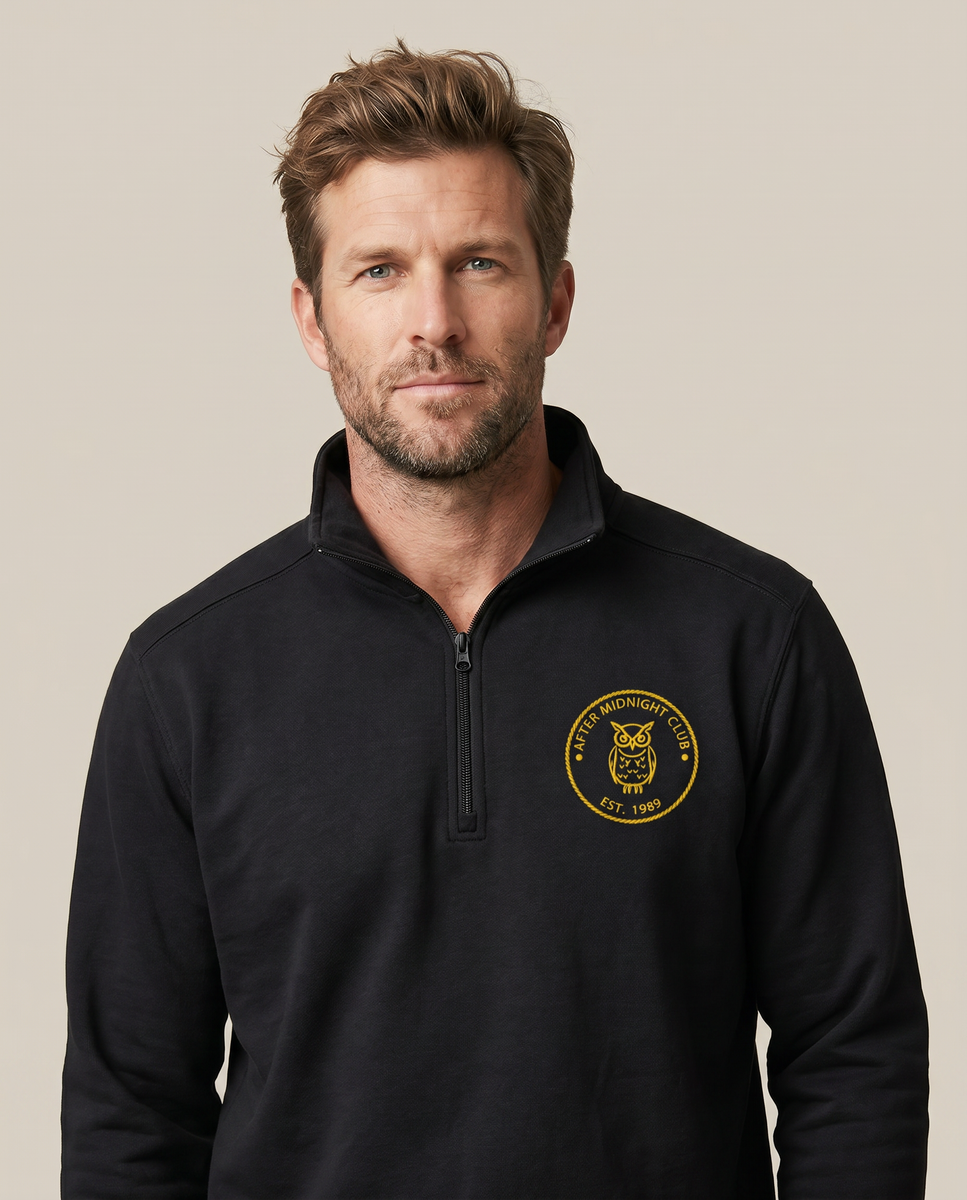 Aftermidnight Fleece Pullover - Black - Pose 1