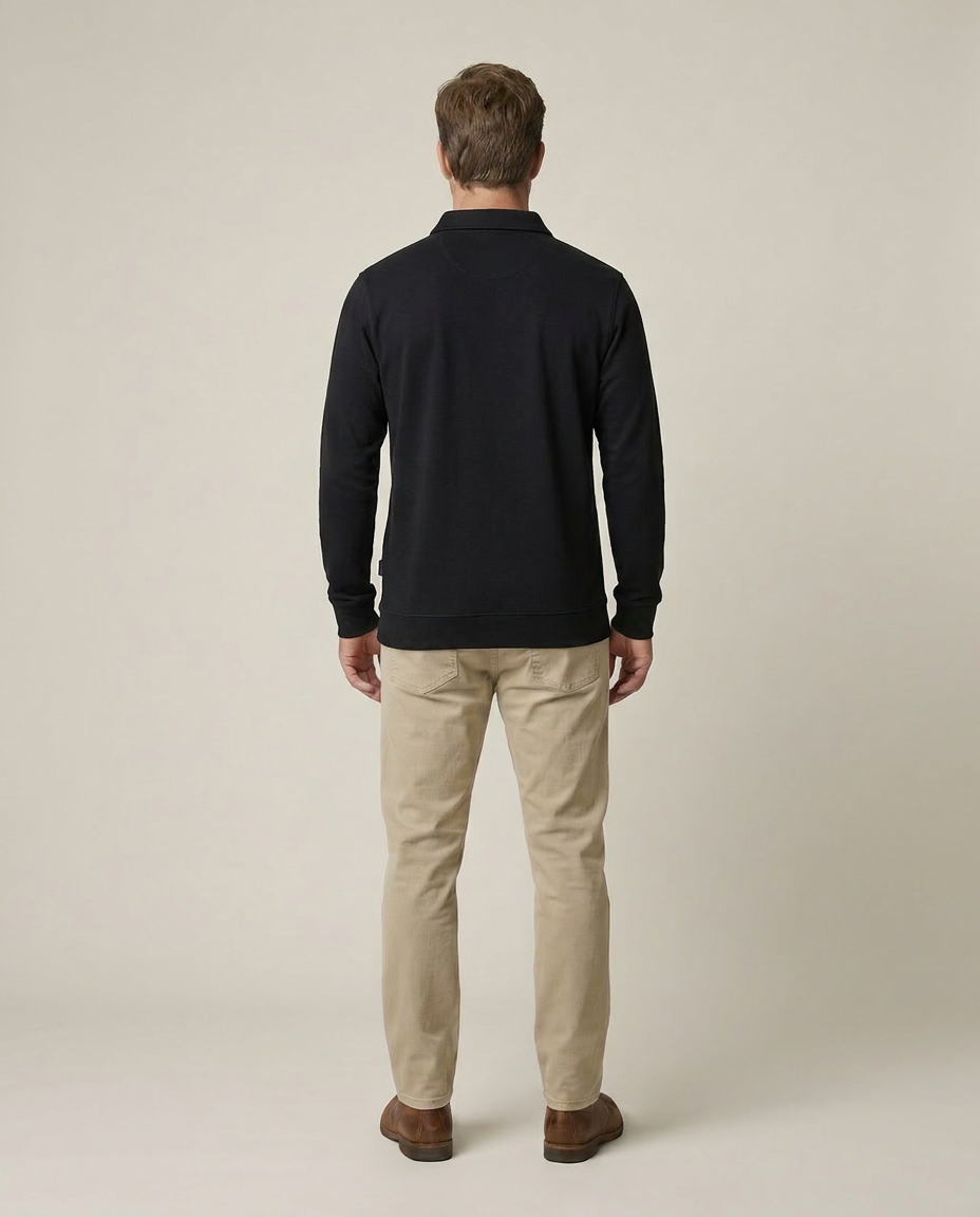 Aftermidnight Fleece Pullover - Black - Pose 3