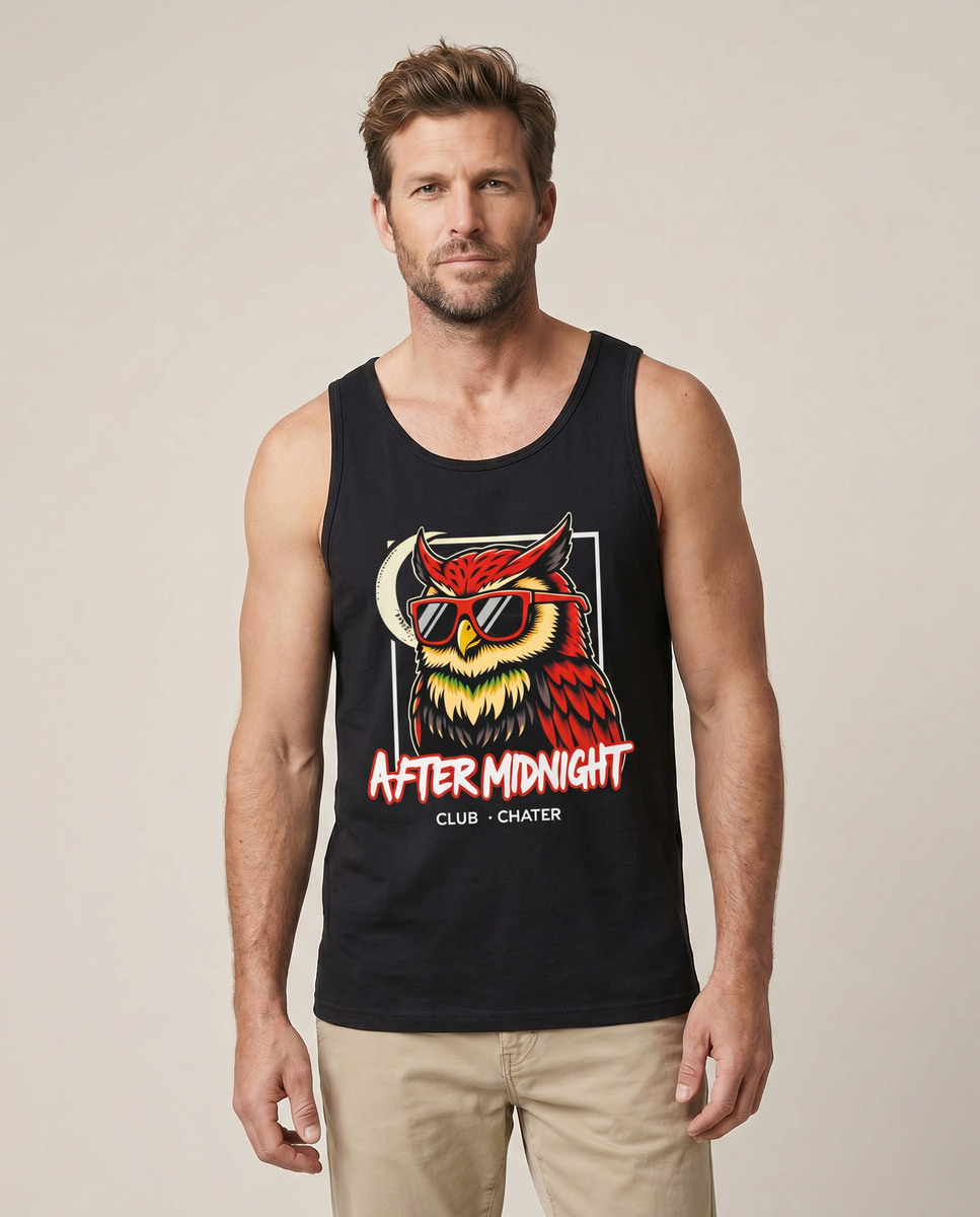 Aftermidnight Tank - Black - Pose 2