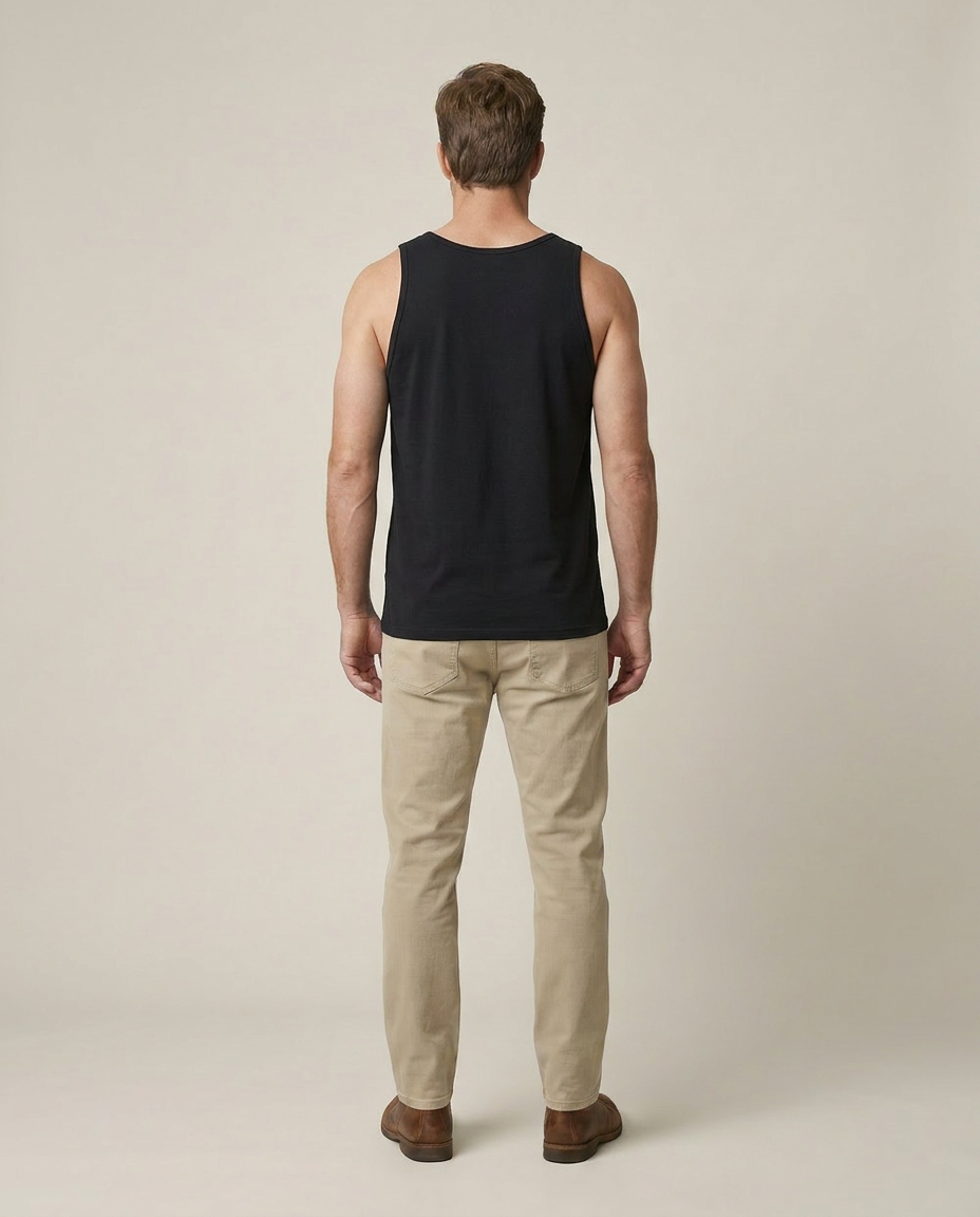 Aftermidnight Tank - Black - Pose 3