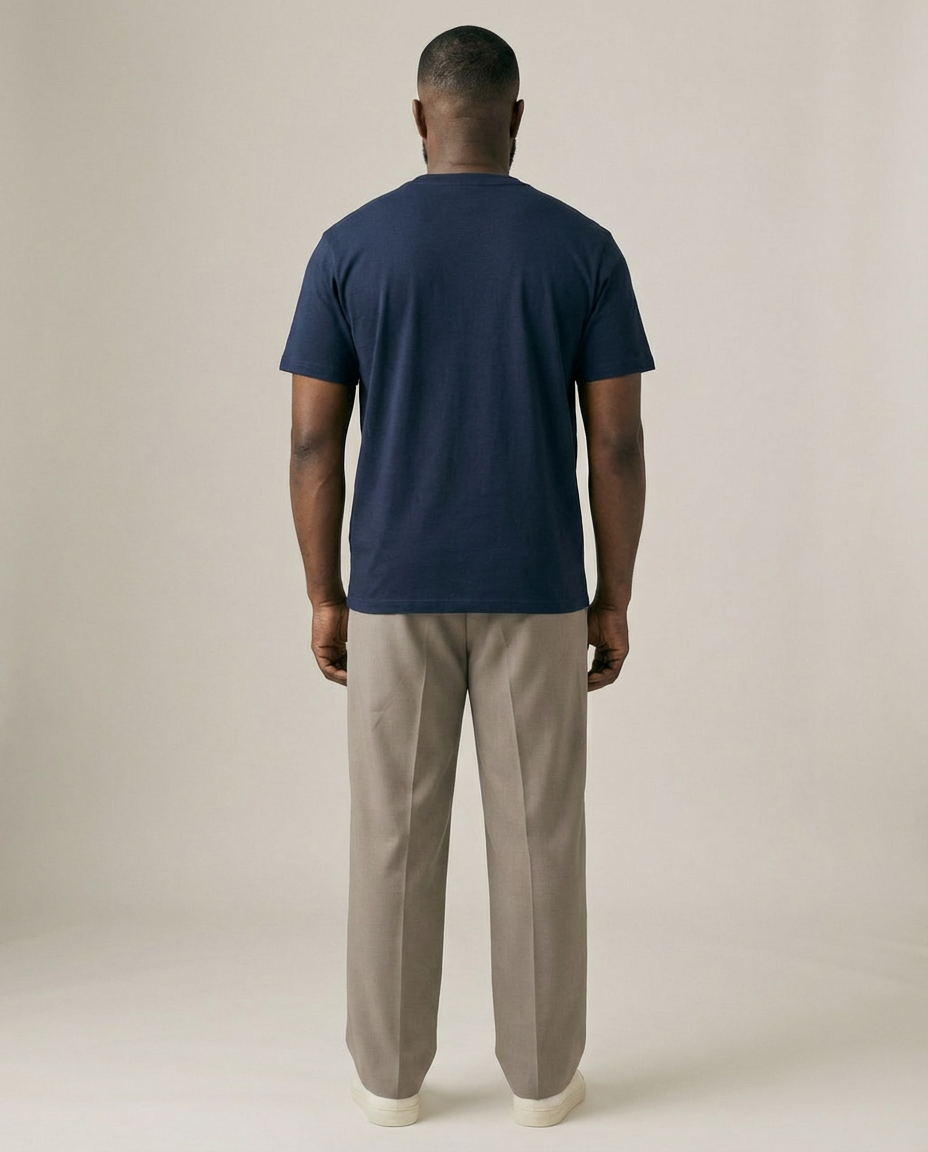 Aftermidnight Tee - Navy - Pose 3