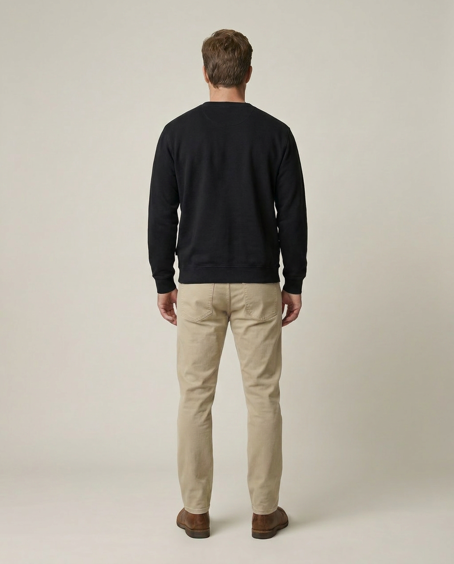 Save Point Sweatshirt - Black - Pose 3