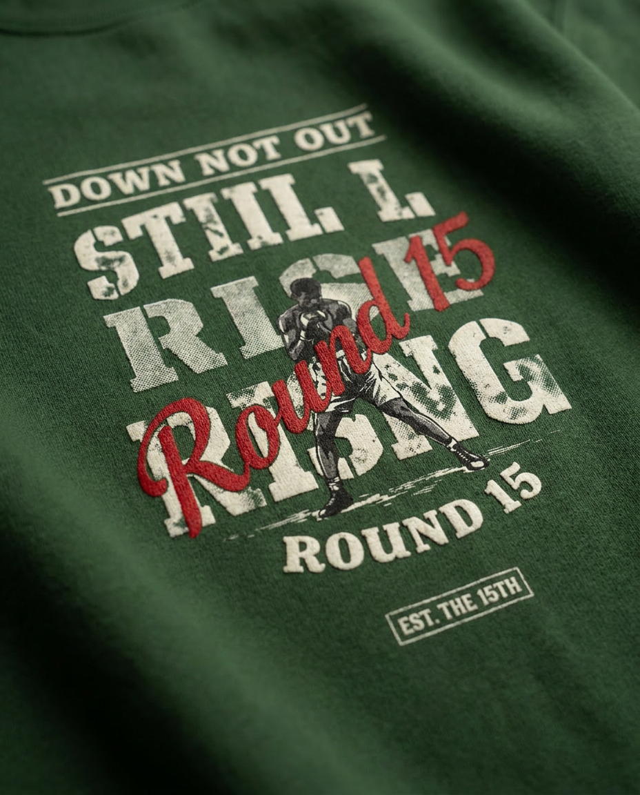 Still I Rise Sweatshirt - Forest Green - Close-up