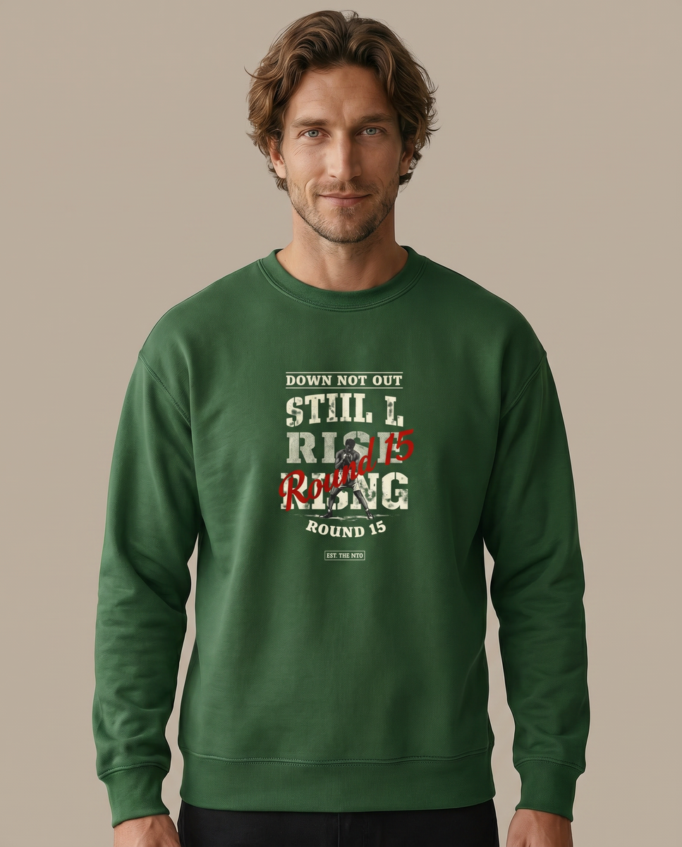 Still I Rise Sweatshirt - Forest Green - Pose 1
