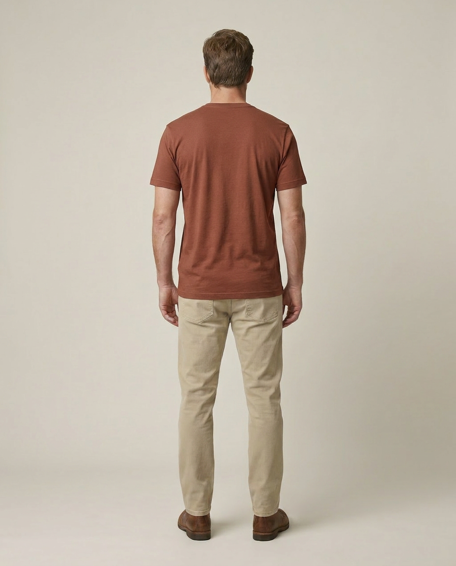 Still I Rise Tee - Heather Clay - Pose 3