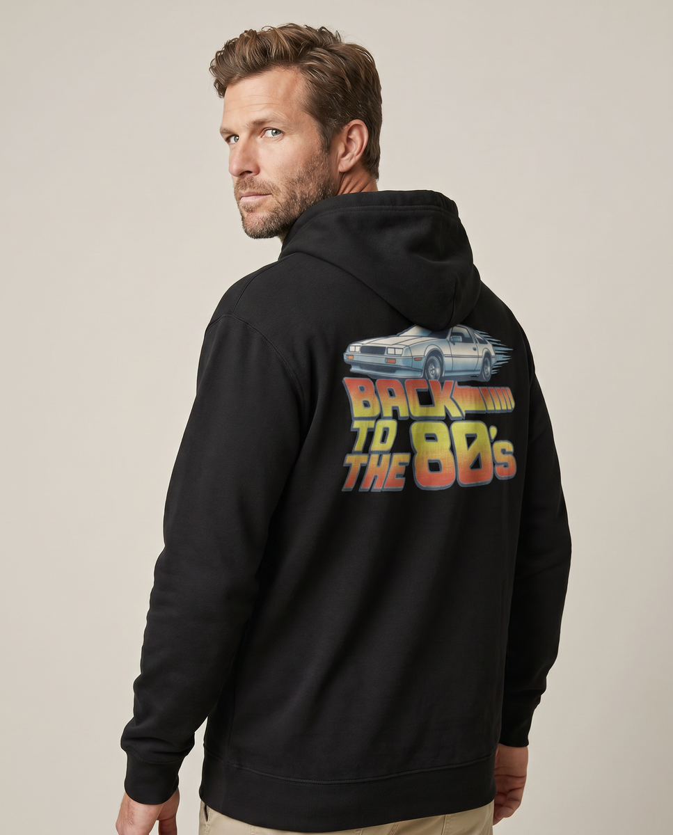 Back to the 80s Zip Hoodie – PopFerry